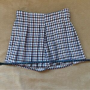 ZARA kids baby plaid skort 12-18M